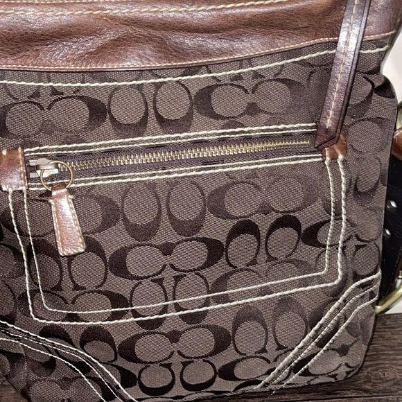 Coach Signature Handbag authentic RARE bag - Picture 8 of 16